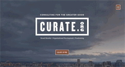 Desktop Screenshot of curate.org